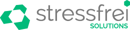 Das Logo der Gebäudereinigungssoftware stressfrei solutions